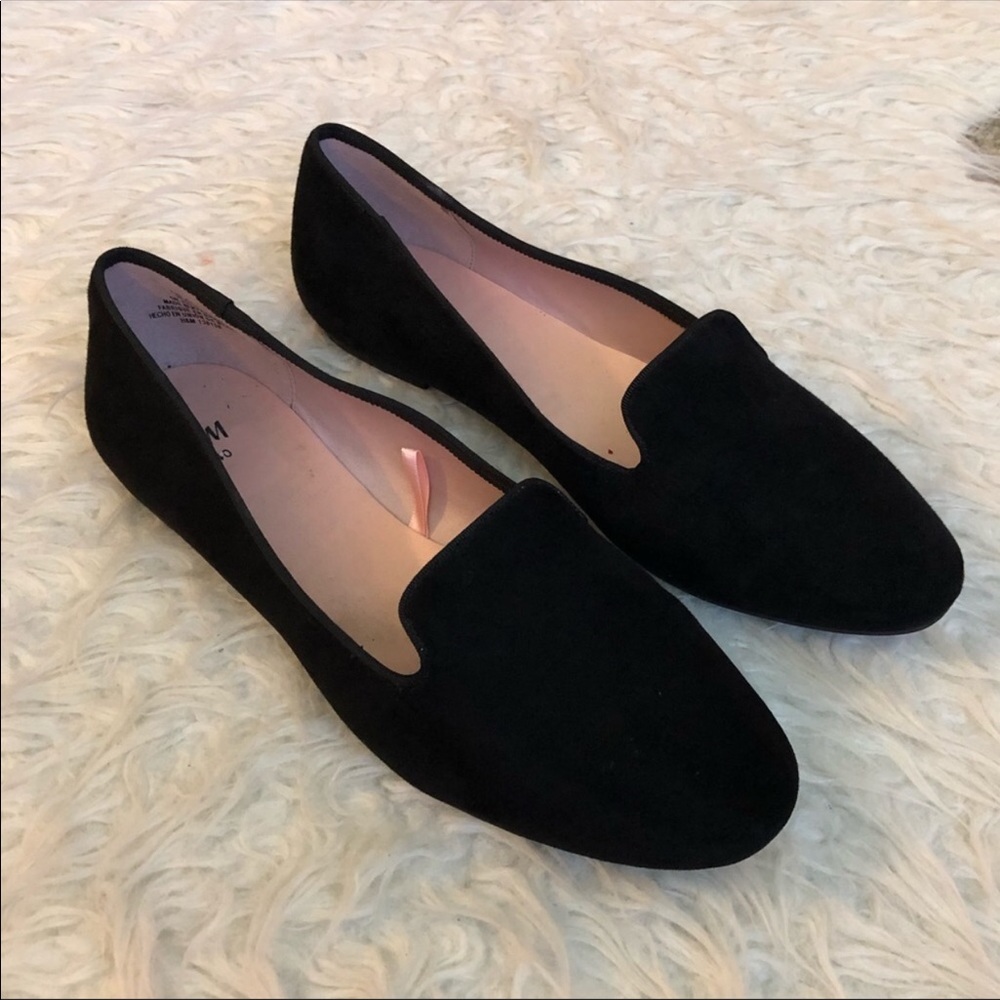 Black h&m loafers flats reposh